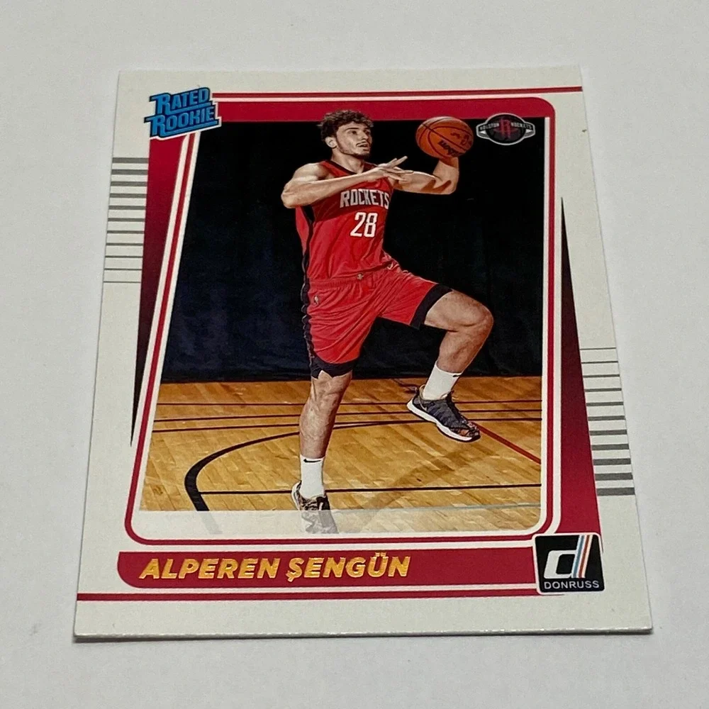 2021-22 Panini Donruss Rated Rookie Alperen Sengun NBA (RC) Houston Rockets #219